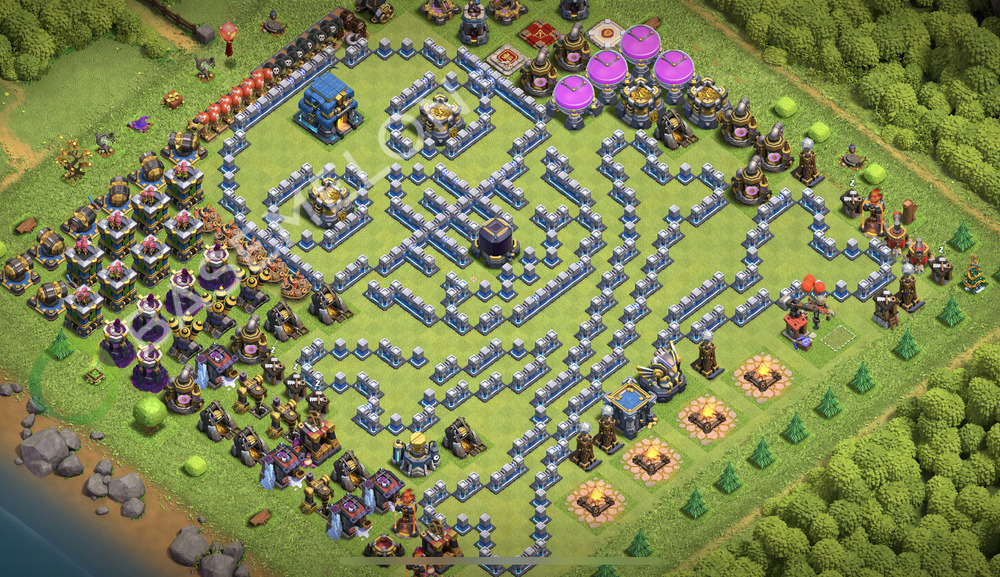 Hôtel de Ville Level 12 Progress Base  2026, Village #3510
