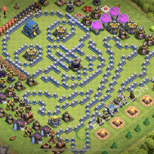 Hôtel de Ville Level 12 Progress Base  2026, Village #3510