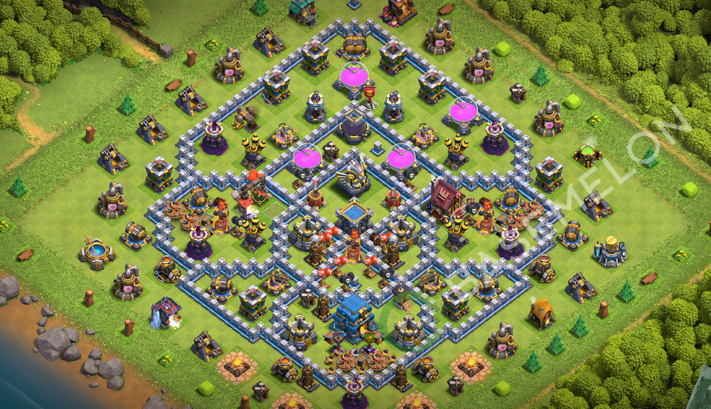 Town Hall Level 12 Farm Base Design 2026, Max Levels, Anti 3 Stars, Layout #3544