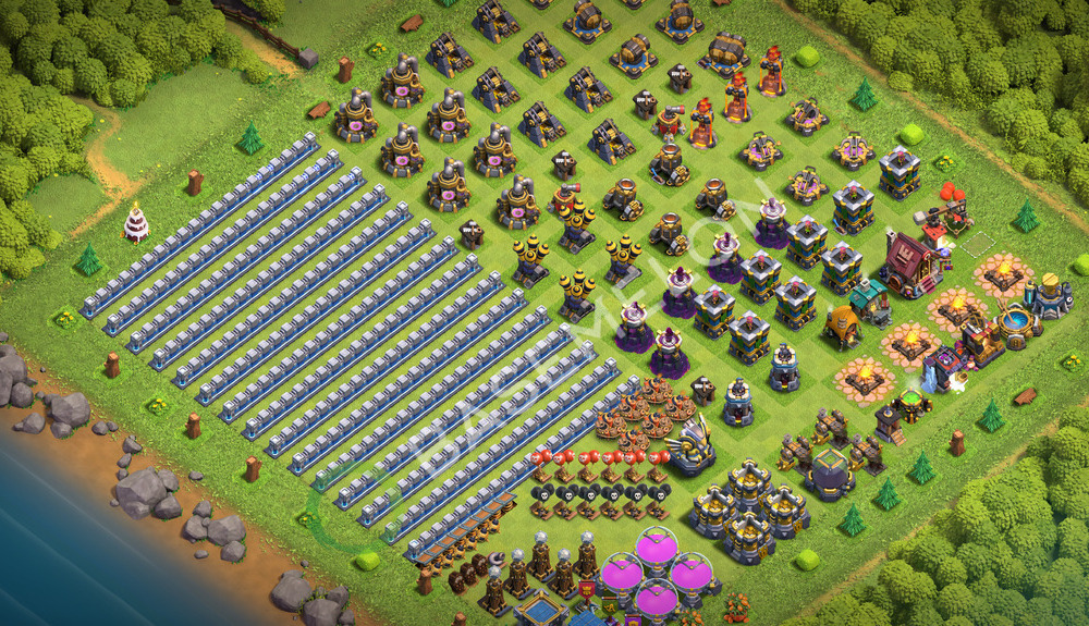 Town Hall Level 12 Progress Base Design 2026, Layout #3743