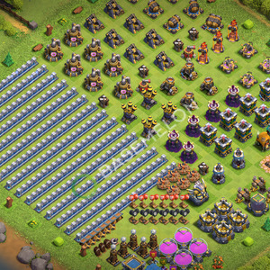 Town Hall Level 12 Progress Base Design 2026, Layout #3743