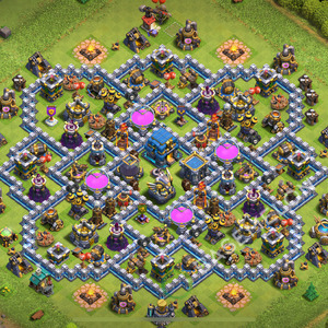 Town Hall Level 12 Farm Base Design 2026, Anti 3 Stars, Layout #3909