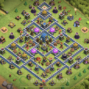 Town Hall Level 12 Farm Base Design, Anti Air, Layout #549