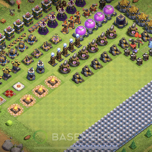 Town Hall Level 12 Progress Base Design, Layout #753