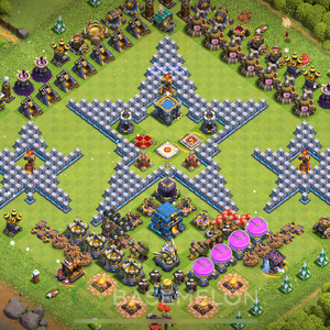 Town Hall Level 12 Progress Base Design, Layout #855