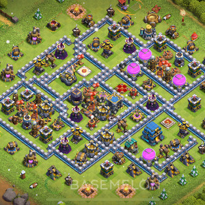 Town Hall Level 12 Farm Base Design 2025, Anti 3 Stars, Anti Everything, Layout #901