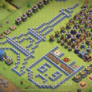 Town Hall Level 12 Progress Base Design 2025, Layout #952