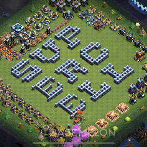 Town Hall Level 13 Progress Base Design 2025, Layout #1060