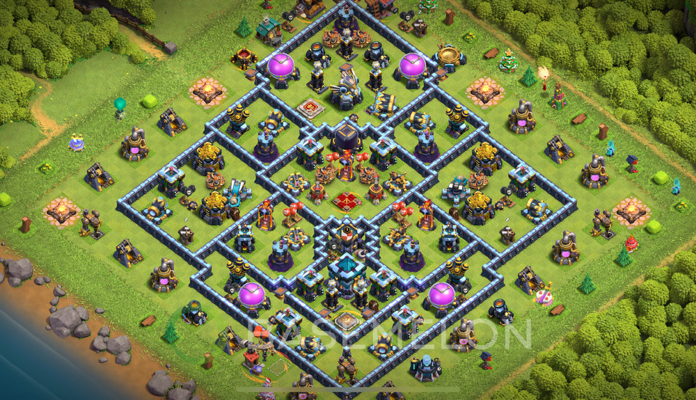 Town Hall Level 13 Farm Base Design 2025, Legend League, Layout #1239