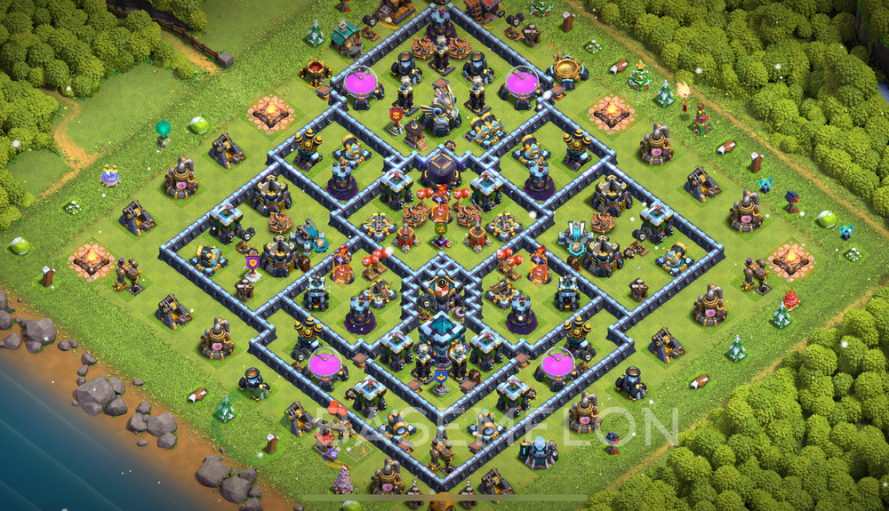 Town Hall Level 13 Farm Base Design 2025, Legend League, Layout #1239