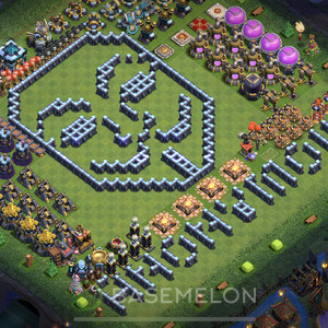 Rathaus Level 13 Progress Base 2025, Layout #1260