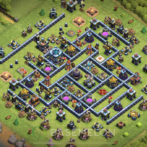 Rathaus Level 13 Farmen Base 2025, Hybrid, Layout #1311