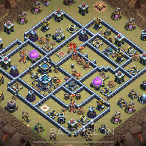 Rathaus Level 13 Krieg Base 2025, Anti Alles, Layout #1505