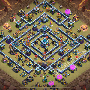 Town Hall Level 13 War Base Design 2026, Anti 2 Stars, Legend League, Layout #1594