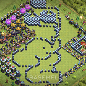 Rathaus Level 13 Progress Base 2025, Layout #1609