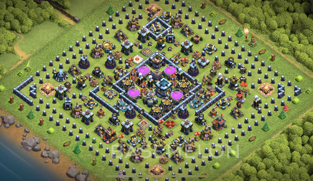 Rathaus Level 13 Farmen Base 2025, Layout #1686