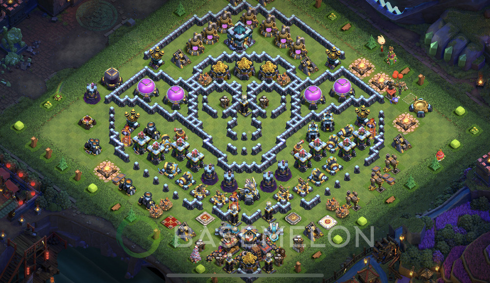 Hôtel de Ville Level 13 Progress Base  2025, Village #1861