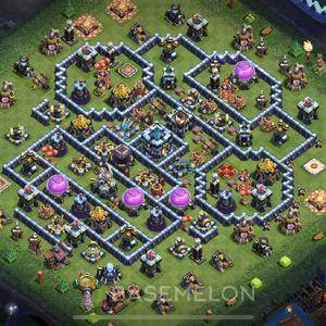 Rathaus Level 13 Farmen Base 2025, Hybrid, Layout #1991