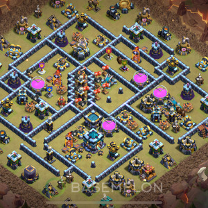 Rathaus Level 13 Krieg Base 2025, Max Level, Anti Alles, Layout #2070