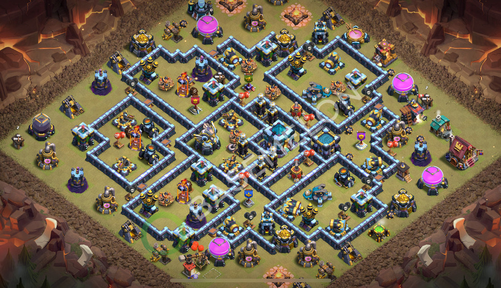 Aldea del Ayuntamiento Nivel 13 para Guerra Diseño 2025, #2154