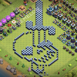 Rathaus Level 13 Progress Base 2025, Layout #2358