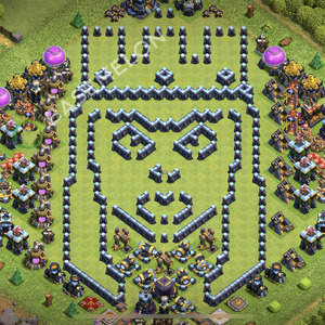 Town Hall Level 13 Progress Base Design 2025, Layout #2385