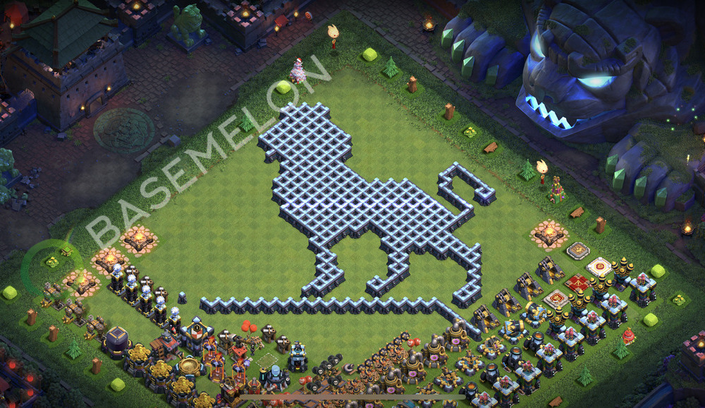 Town Hall Level 13 Progress Base Design 2026, Layout #2497