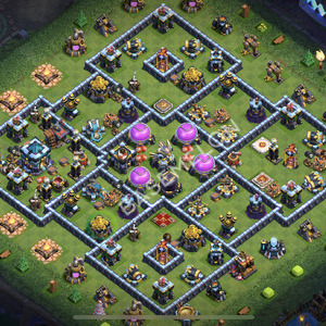 Town Hall Level 13 Farm Base Design 2026, Anti Everything, Layout #2643