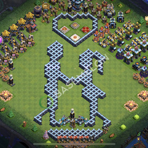 Town Hall Level 13 Progress Base Design 2026, Layout #2877