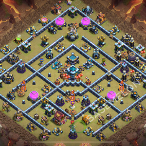 Town Hall Level 13 War Base Design 2026, Anti 2 Stars, Legend League, Layout #2920