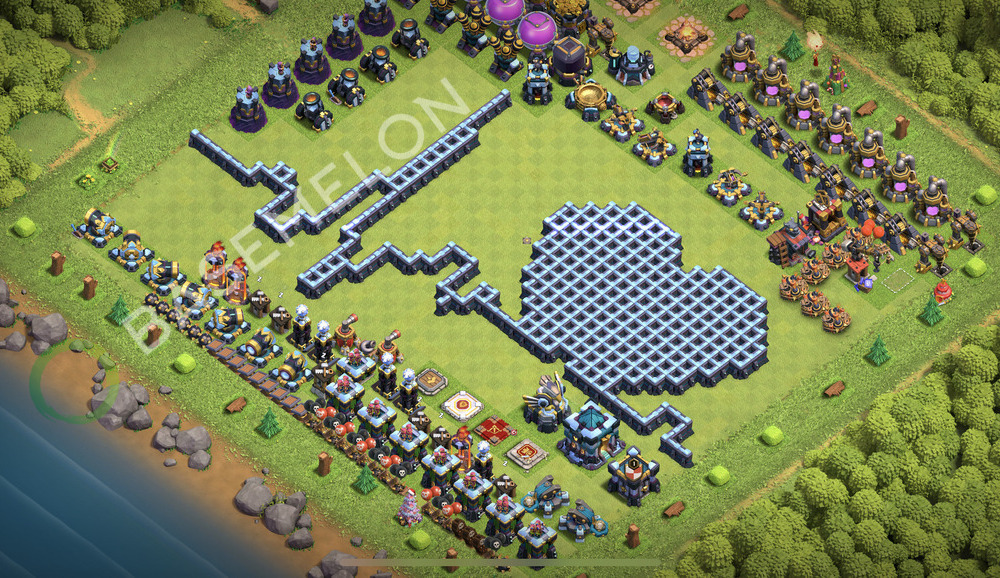 Town Hall Level 13 Progress Base Design 2026, Layout #2925