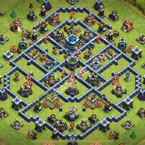 Town Hall Level 13 Farm Base Design 2026, Anti 3 Stars, Legend League, Layout #2955
