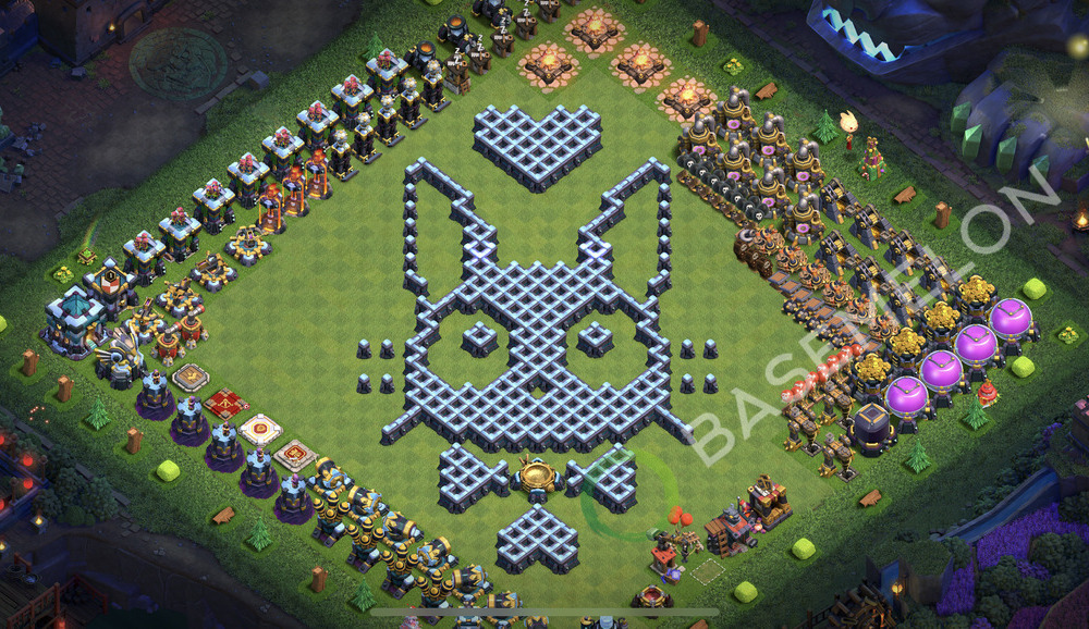 Town Hall Level 13 Progress Base Design 2026, Layout #2968