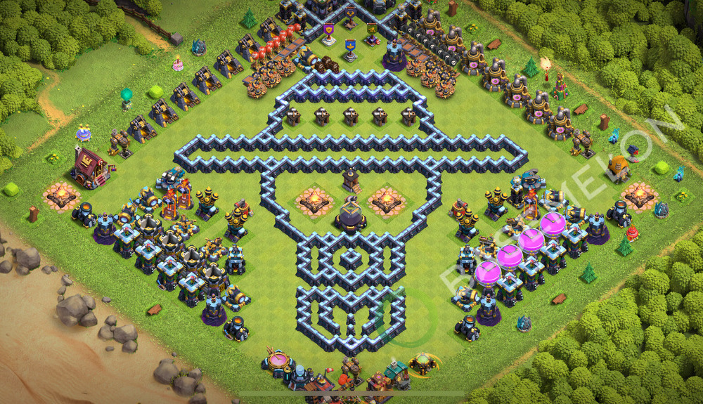 Town Hall Level 13 Progress Base Design 2026, Layout #3349