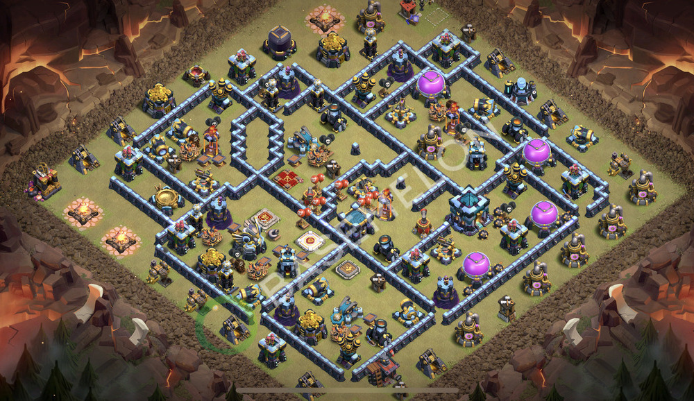 Town Hall Level 13 War Base Design 2026, Layout #3352