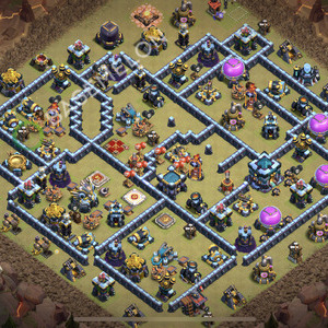 Town Hall Level 13 War Base Design 2026, Layout #3352