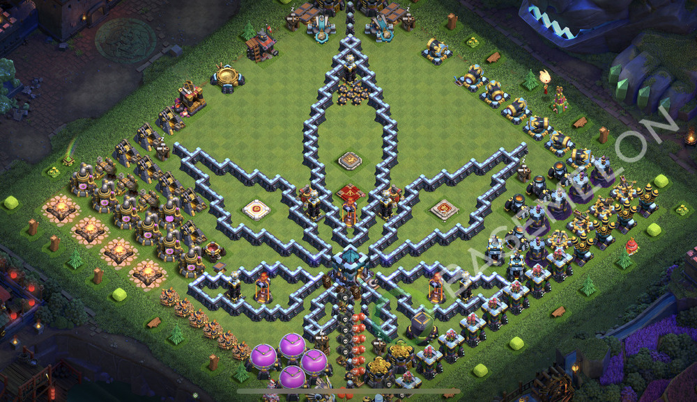 Town Hall Level 13 Progress Base Design 2026, Layout #3429