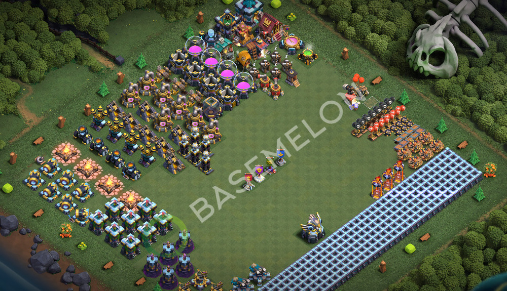 Town Hall Level 13 Progress Base Design 2026, Layout #3628