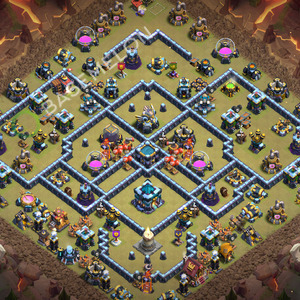 Town Hall Level 13 War Base Design 2026, Layout #3830