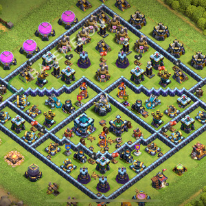Aldea del Ayuntamiento Nivel 13 para Defensa, Anti 3 Estrellas Diseño 2026, #3902