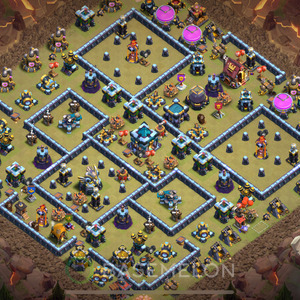 Town Hall Level 13 War Base Design 2025, Layout #853