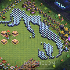 Town Hall Level 13 Progress Base Design 2025, Layout #902