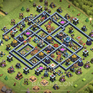 Rathaus Level 13 Farmen Base 2025, Hybrid, Layout #917