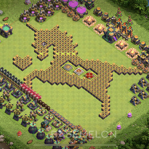 Town Hall Level 14 Progress Base Design 2025, Layout #1292