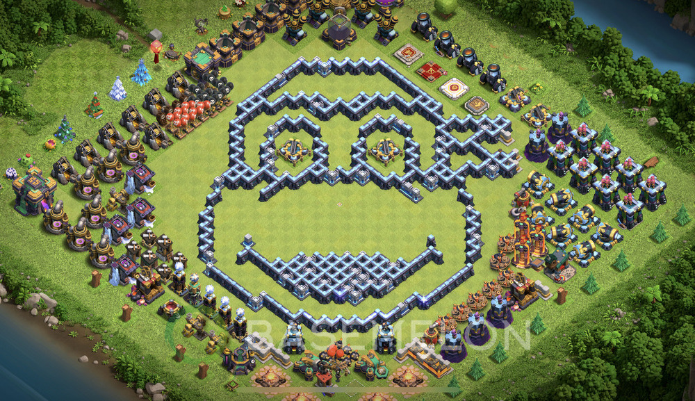 Town Hall Level 14 Progress Base Design 2025, Layout #1690