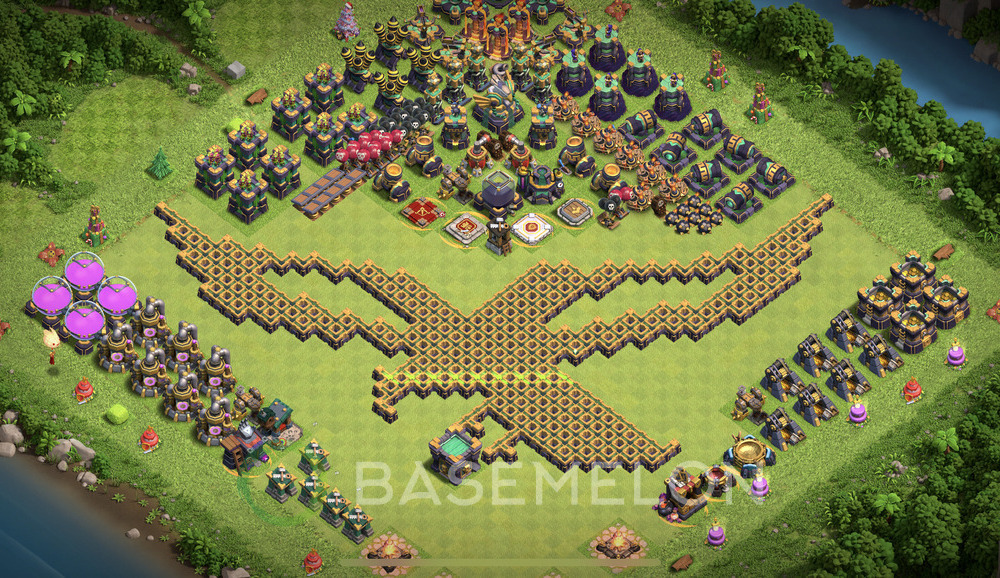 Rathaus Level 14 Progress Base 2025, Layout #1740