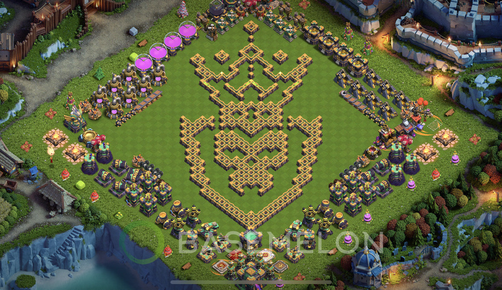 Town Hall Level 14 Progress Base Design 2025, Layout #1798