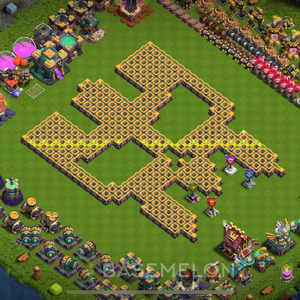 Town Hall Level 14 Progress Base Design 2025, Layout #1804