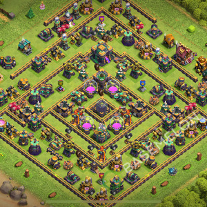 Town Hall Level 14 Farm Base Design 2026, Anti Air, Hybrid, Layout #2010