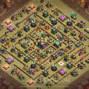Town Hall Level 14 War Base Design, Anti 2 Stars, Legend League, Layout #202